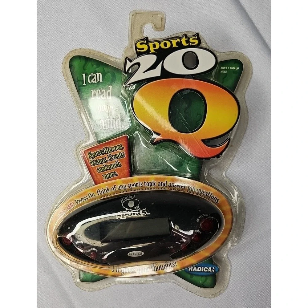 NEW Sports 20 Questions Handheld Electronic Game - A1, 2006 NIP Radica